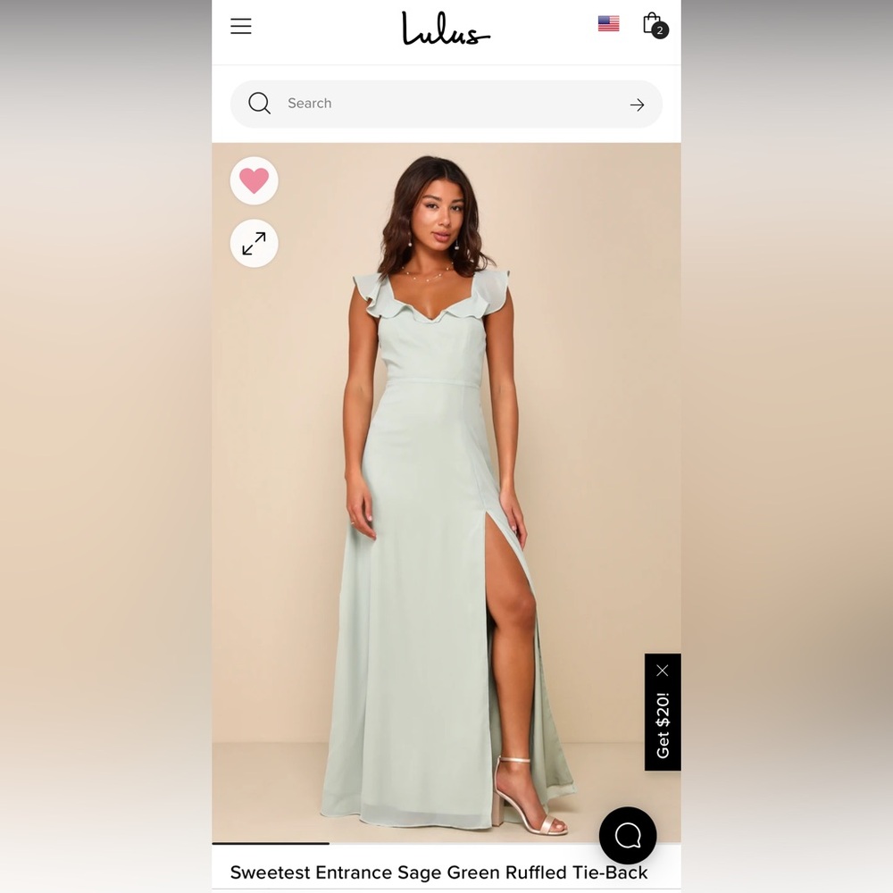 Sage Green Dress